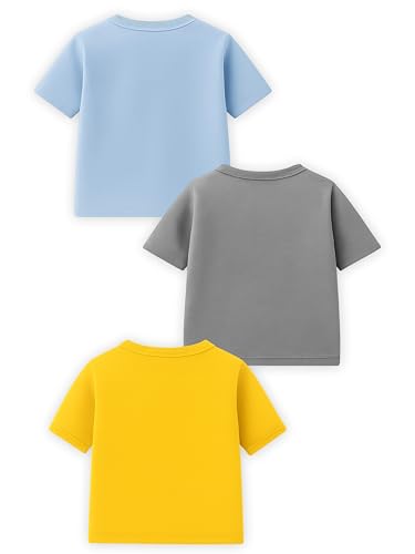 Image of Kidbee Baby Front-Open Cotton Jabla /Top, Full Sleeve, Unisex, Months, Pack of 3