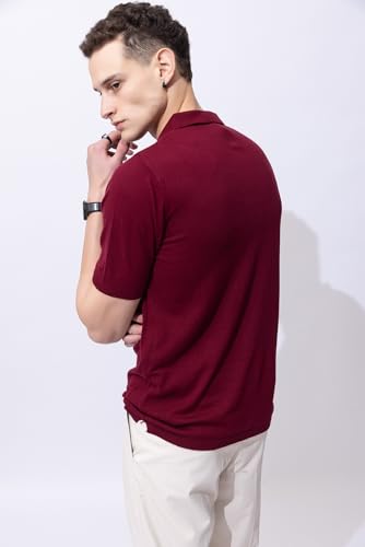 Image of Armisto Men's 100% Cotton Fancy Party Polo T-Shirt /Neutral Colour