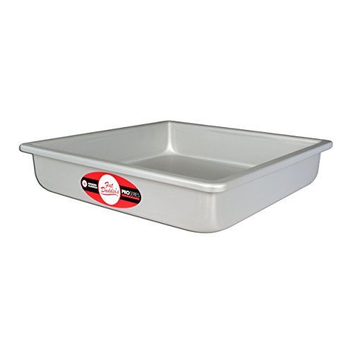 Fat Daddio's Anodized Aluminum Square Cake Pan, 7 x 2 Inch