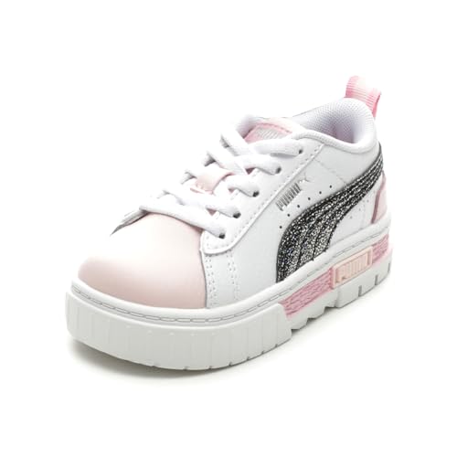 PUMA Toddler Girls Mayze Aurora Ac Slip On Sneakers Shoes Casual - Multi, Pink, White - Size 4 M2