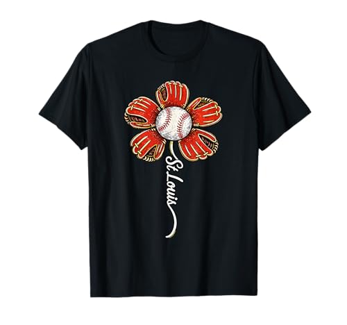 St Louis Flower for Men Women Boys Girls Kids T-Shirt