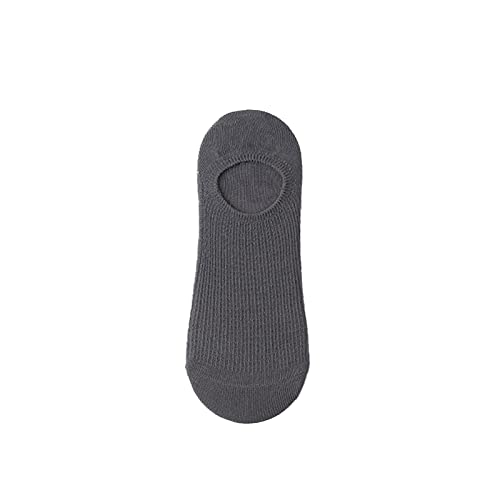 Men's Casual Solid Color Short Socks Summer Breathable Low Cut Socks Soft Comfort Hidden No Show Socks