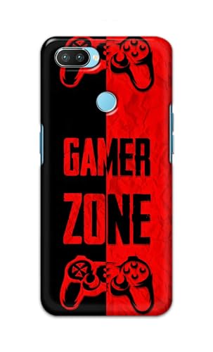 Image of Printed Hard Back Cover Case for Realme 2 Pro Back Cover (Gamer Zone) -1111