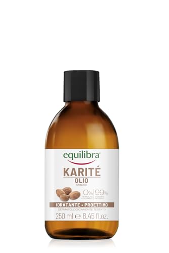Equilibra, Olio di Karité, Olio Viso e Corpo Estratto da Burro...