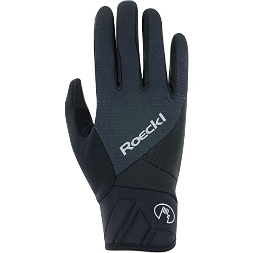 Roeckl Runaz Winter Fahrrad Handschuhe lang schwarz 2023: Größe: 11