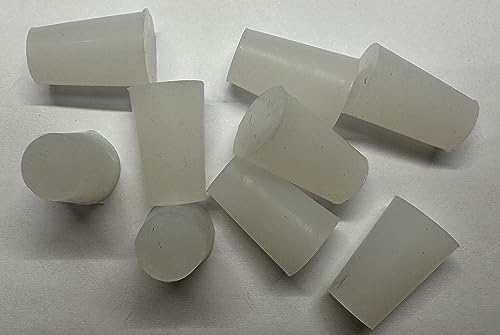 Image of Protection Force Stopper Plug for 17 /32 inch 9 /16 inch 13-15mm Hole (Pack of 20) Tube Bottle Openning 5 /8-11 UNC to 5 /8-18 UNF M15 to M16 Thread Nut Paint Masking Reusable Rubber