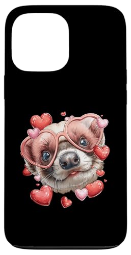 Honey Badger Ratel - Gafas de Sol para el día de San Carcasa para iPhone 13 Pro MAX