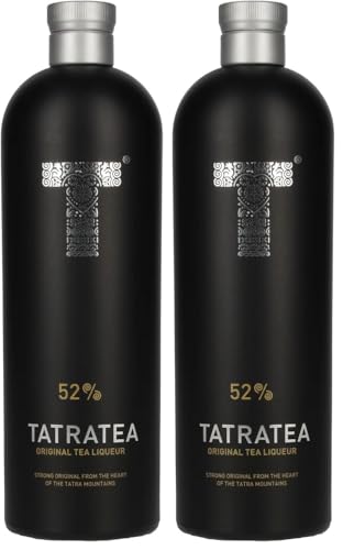 TATRATEA Original Tea Liqueur 52% Vol. 0,7l (Packung mit 2)