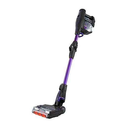 Shark IF130EUTH Aspirador Inalámbrico de Barra Antialergénica, Batería Individual, Púrpura