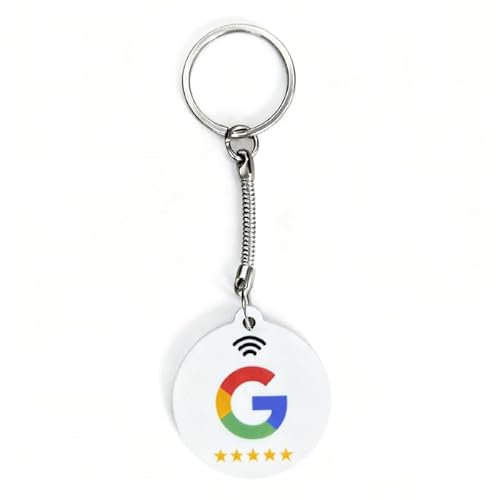 Review Business Keychain for Google, NFC Tap & Dynamic QR