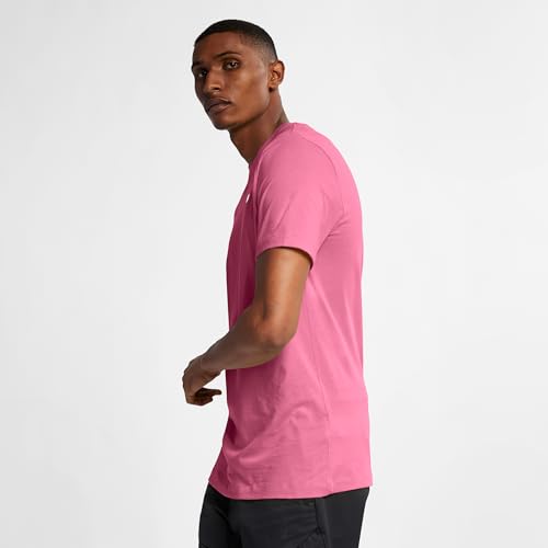 Image of Nike Sportswear Club Men's T-Shirt (Pinksicle /White) Size 4X-Large