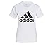 adidas Womens Essentials Logo Tee White/Black Large