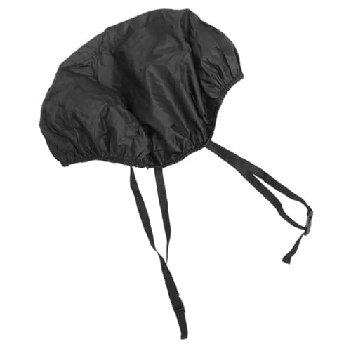 Funda de asiento de moto Oxford negra y protector clásico de scooter DOITOOL