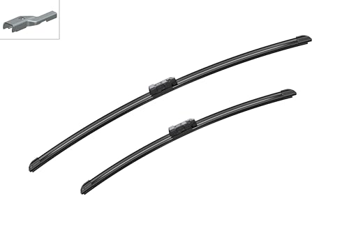 Image of BOSCH 3397007088 AeroTwin Wiper Blades - Set of 2 (26 inch& 20 inch) Top Lock 19mm