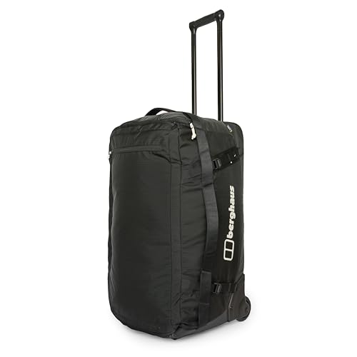 Berghaus Adult Unisex Xodus Wheeled 100 Holdall, Jet Black, ONESZ