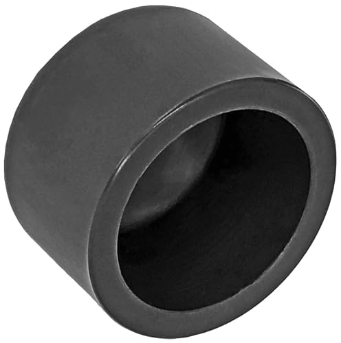 MegaHaustechnik Kappe Klebefitting aus Kunststoff PVC für 50mm Rohr Außendurchmesser zum Verkleben Druck PN16 Bar Abschluß Endstück Deckel Abschluß Verschluß Blind Stopfen