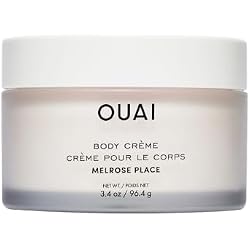OUAI Body Cream Travel Size - Hydrating Body Cream - Melrose Place (3.4 oz) | With Cupuaçu Butter, Coconut Oil & Squalane - Softens Skin and Delivers Healthy-Looking Glow - Sulfate Free Skin Care