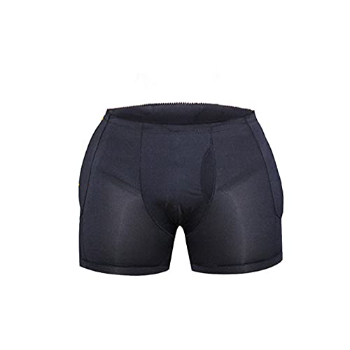 Chyjoey Shapewear Boxer Briefs For Men Padded Hip Enhancer Body Shaper, Stretchy Butt Lifter Underwear For Parties, Black #TOP25
