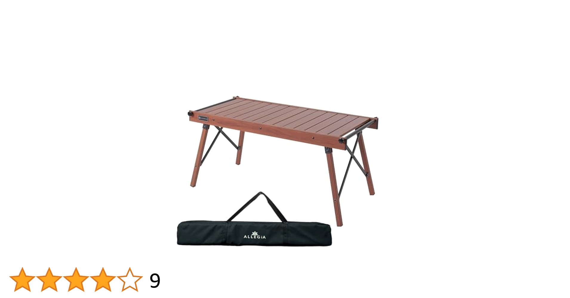 美品 ALLEGiA アレジア IGT互換 3ユニット アウトドアテーブル アレジア アウトドアテーブル IGT互換 アルミテーブル 3ユニット