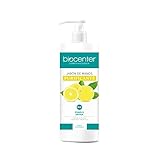 Jabón líquido de manos Ecológico certificado por BIOCOSMESI Suolo e Salute y certificado Vegano por VEGAN ATTITUDE. Botella Ecofriendly de plástico reciclado.