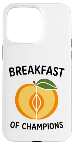 Moorning Funny adult sport quote Breakfast of Champions �X�}�z�P�[�X iPhone 15 Pro Max �p