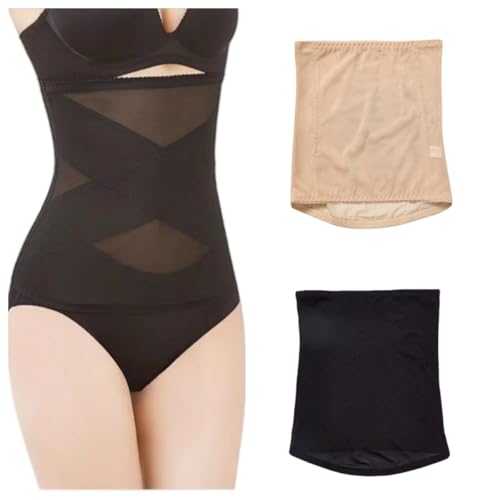 Thin body-tightening waist and body shaping belly belt, postpartum mesh breathable belly belt