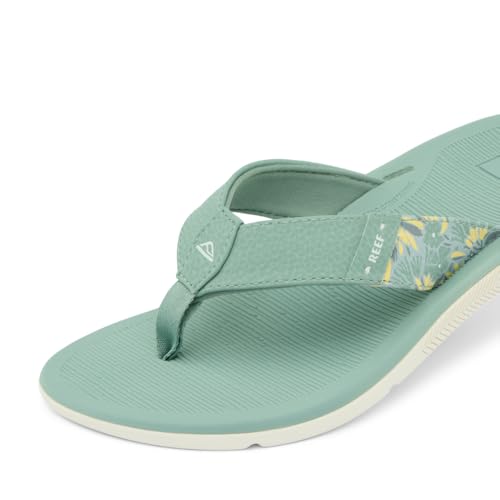 Image of REEF Santa Ana Womens Flip Flop, Arch Support, Water Friendly, Non Marking Outsole