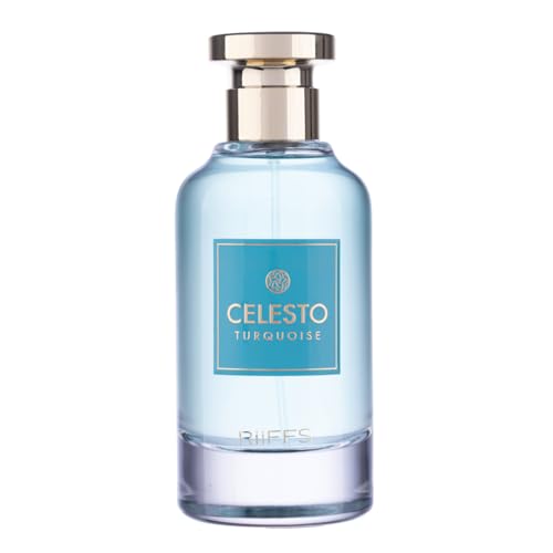 Celesto Turquoise Eau de Parfum Riiffs, Unisex, 100 ml