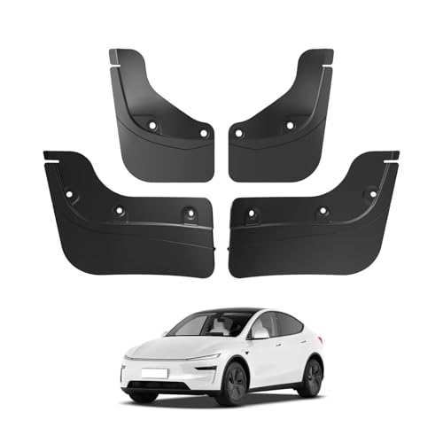 Guardabarros para Tesla Model Y 2025 que evitan salpicaduras en las ruedas traseras 2