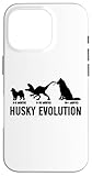Photo Gallery husky evolution, divertente cani husky siberiano mamma, papà custodia per iphone 16 pro Photo Gallery husky evolution, divertente cani husky siberiano mamma, papà custodia per iphone 16 pro