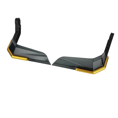 Protège-mains moto universel 22-28mm en alu doré pour guidon de motocross