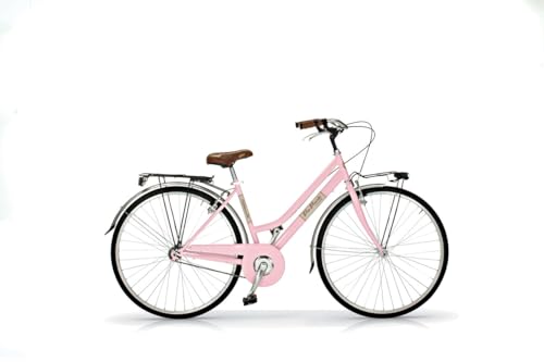 🚴 CITY BIKE ALLURE: Il modello Allure è la bicicletta da città di Via Veneto comoda, facile da usare e adatta a qualsiasi situazione. Disponibile nella versione da donna, senza cambio, adatta ai percorsi pianeggianti, e a 6 velocità per affrontare al meglio anche le salite. Armoniosa e semplice, è la perfetta combinazione di tecnologia e gusto retrò che la rendono unica e inconfondibile. La bicicletta arriva già montata al 99%, occorre solo avvitare i pedali e stringere sellino e manubrio