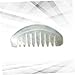 GANAZONO Hsiuyen Jade Natural Scraping Comb Multifunctional Guasha Board for Face Body Massage Promotes Relaxation Random Color Made of Durable Natural Material
