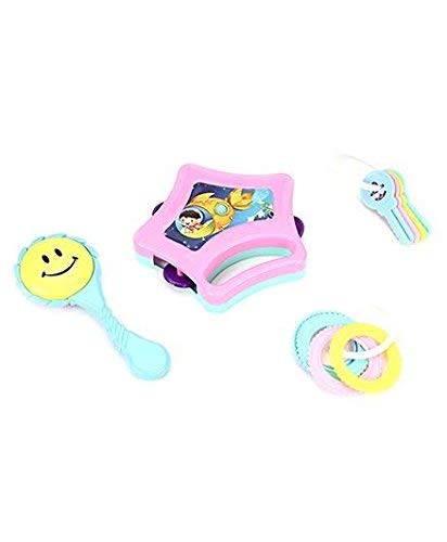 Sweet Musical Little Doll Non Toxic Rattle Toys for Kids , Babies - Set of 4, Multicolor (B0BJ758M4W) Amazon Price History, Amazon Price Tracker