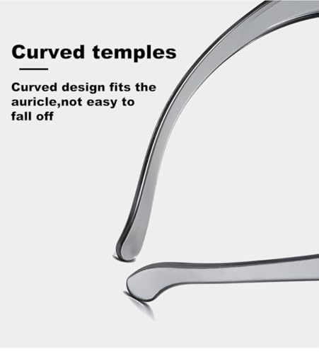 Full Face Sunglasses, Outdoor Polarized Futuristic Trendy Sunglasses for Women Men, for Wayfarer, Beach Activities3