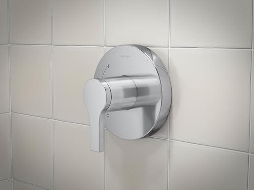 Kit de grifería para bañera y ducha Elate Rite-Temp de Kohler, con duchador de una sola función de 1,5 GPM y acabado cromado pulido miniatura 3