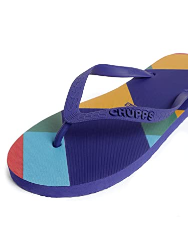 Image of CHUPPS Patang Multi Drift Orthopedic Slippers | Soft Footpharma Footbed | Breathable Ventilation Holes | Lightweight Flip Flops | Anti-Skid Chappals for Everyday For Unisex