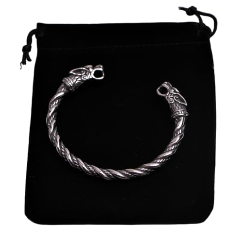 Stainless Steel Viking Bracelet Men's Cuff Bracelet For Men Talisman Jewelry2