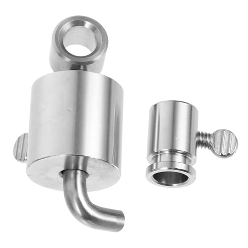 TOGEVAL Bilanciatore Peso Girarrosto Acciaio Inossidabile Regolabile Per Barbecue Spiedo Stabile Accessorio Utensile Per Cucina Outdoor