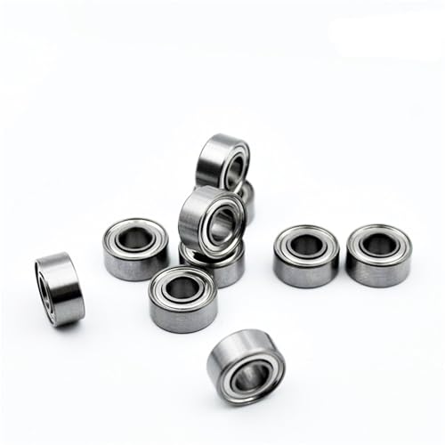 Roulements 684ZZ 4x9x4 mm en acier chromé miniatures pour modélisme, lot de 10