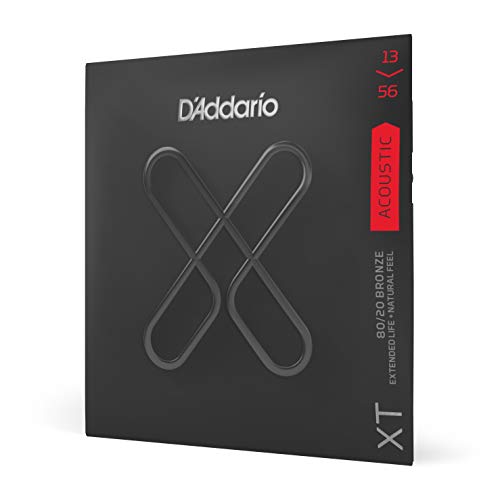 D'Addario XT 80/20 Bronze Acoustic Guitar Strings (XTABR1356)