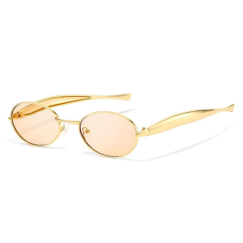 Chicid Oversized Aviator Sunglasses for Women Trendy 2025 Metal Frame Eyewear Shades UV Protection
