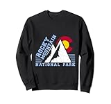Retro Rocky Mountain Colorado State Flagge Symbol Sweatshirt