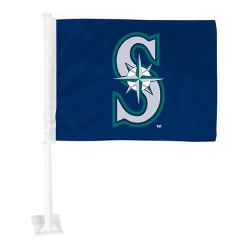 FanMats 36274: Seattle Mariners Car Flag Large 1Pc 11