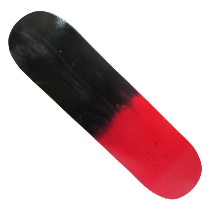 Amazon | REPTILE SUPER HARD ブランクデッキBLACK RED 8×31.25 インチ