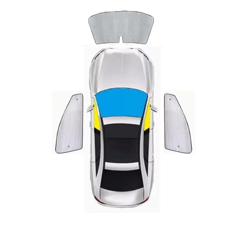 Car Window Sunshades for Citroen for Xsara for Picasso 2004 2005 2006 2007 Car Windshield Sunshade Heat Insulation Auto Sun Visor Sun Shade Windshield Sunshade (Front 3 Pieces)
