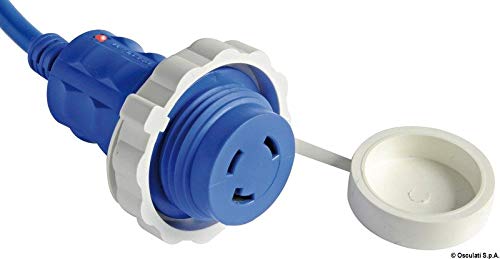 OSCULATI Spina + Cavo 10 m Bianco 30 A