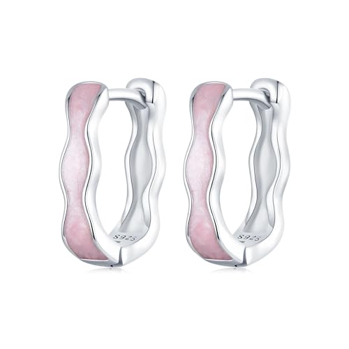 Boucles d'oreilles Huggie colorées pour illuminer votre style