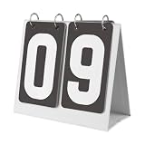 GOGO Scoreboard Flip Score Keeper Bulk, Portable Scoreboard Up to 99