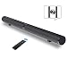 Produktbild TV Soundbar, Fityou Bluetooth Soundbar mit 6 Lautsprechern und 2 Bassmembranen, 4.2 Bluetooth Separate Wandhalterung, Heimkino Surround Sound, Subwoofer Ausgang, HDMI ARC-Eingang, 50W für TV/Mobile/PC
